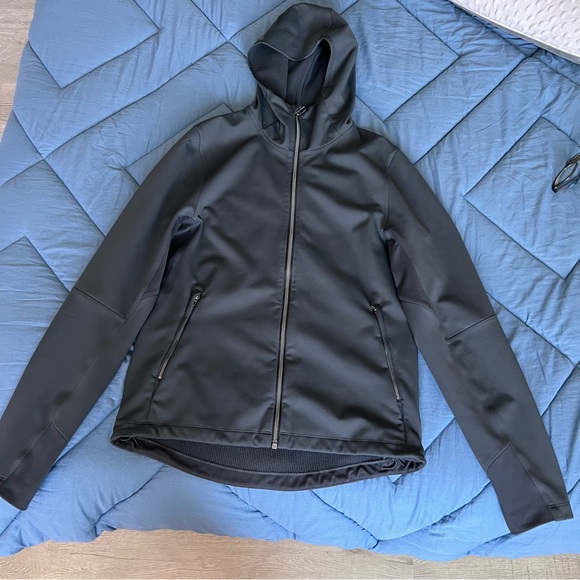 Lululemon Fleece Soft Shell Full Zip Jacket Men's medium - Picture 2 of 6